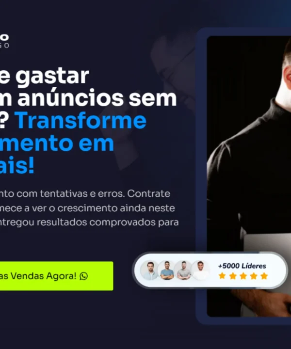 Landing Page Gestor de Tráfego